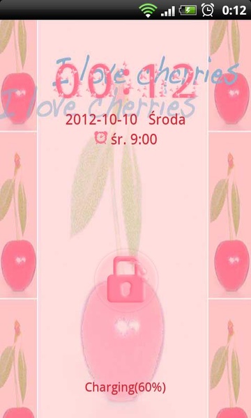 GO Locker Theme Cherries - Preview 3