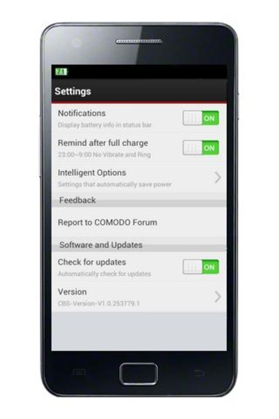 Comodo Battery Saver - Preview 1
