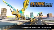 Flying Rhino Robot Games - Transform Robot War screenshot 6