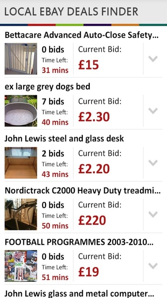 Local Ebay Deals Finder - Preview 4