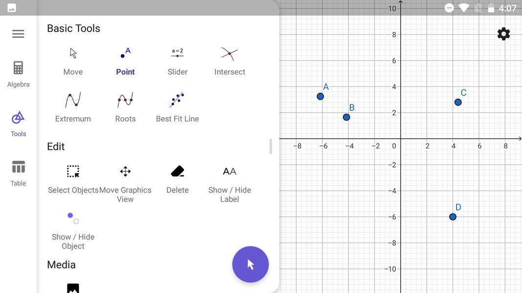 GeoGebra Calculator Suite - Preview 4