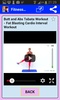 Fitness Exercise Free App screenshot 1