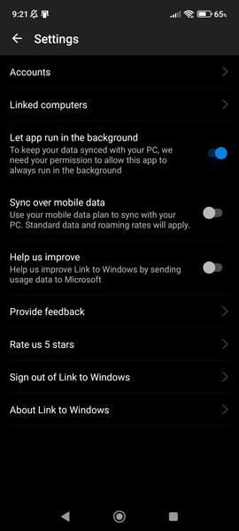Link to Windows - Preview 7
