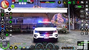 Rear Police Car Chase Game 3D screenshot 8