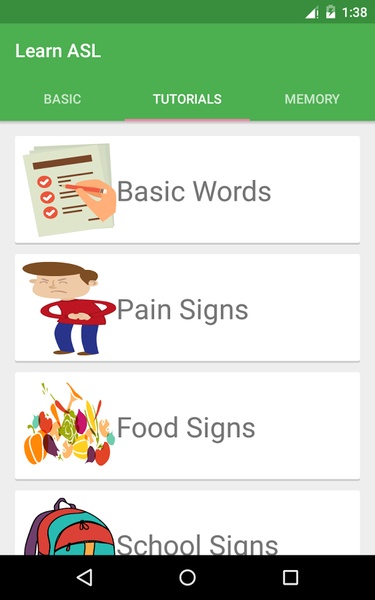 Learn ASL - Preview 2
