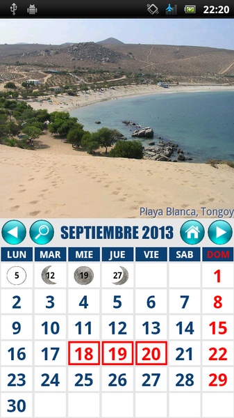 CalendarioCL - Preview 5