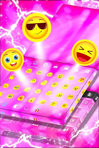 Keypad Pink Themes - Preview 1