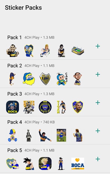 Boca Juniors Stickers - WAStickerApps - Preview 6