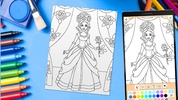 Livro para colorir para meninas screenshot 4