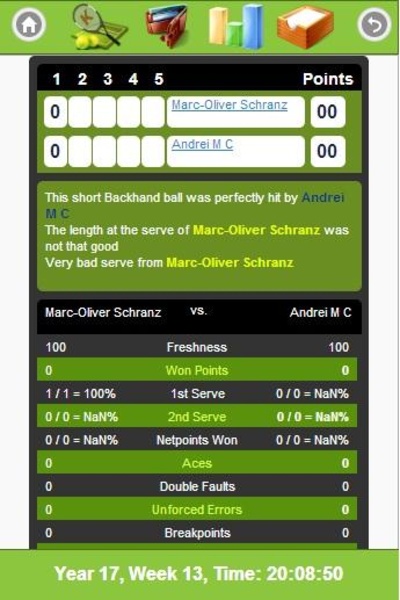 Online Tennis Manager Game - Preview 10