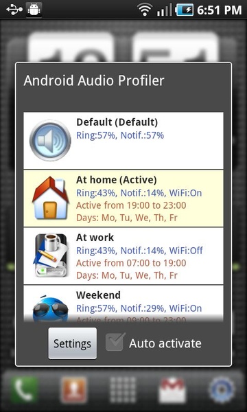 Android Audio Profile (free) - Preview 5