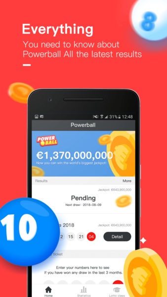 Powerball Assistant - Lotto Results Checker - Preview 4
