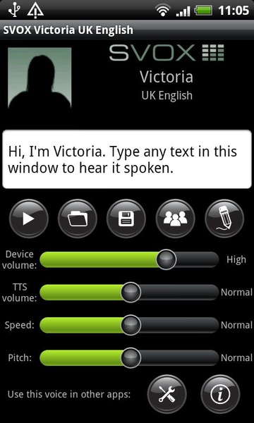 SVOX Victoria UK English (trial) - Preview 1