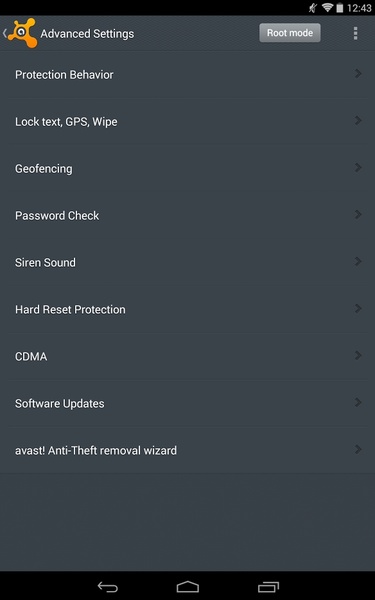 Avast Anti-Theft - Preview 3