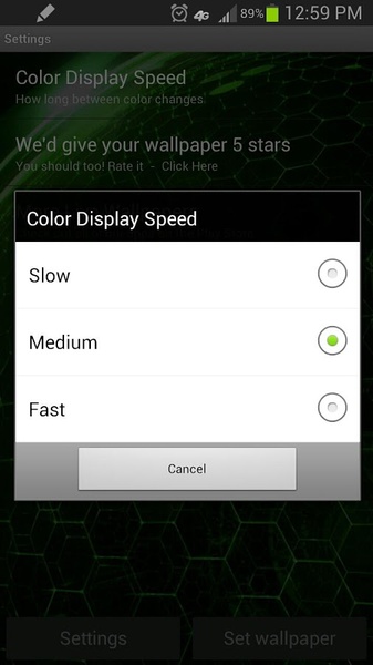 Droid DNA Live Wallpaper - Preview 6