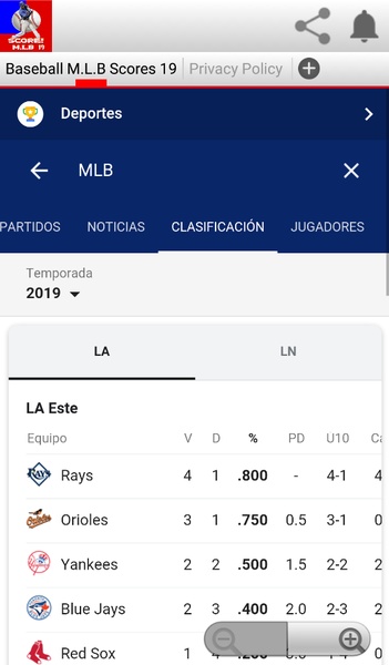 Baseball M.L.B Scores 19 Plays, & Schedule - Preview 3
