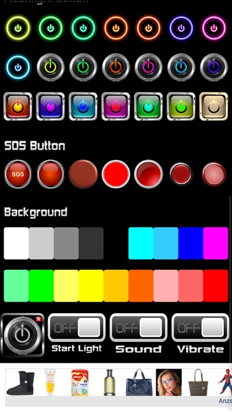 LED Flashlight Button - Preview 4