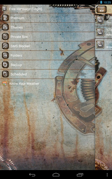 GO Keyboard Steampunk Theme - Preview 2