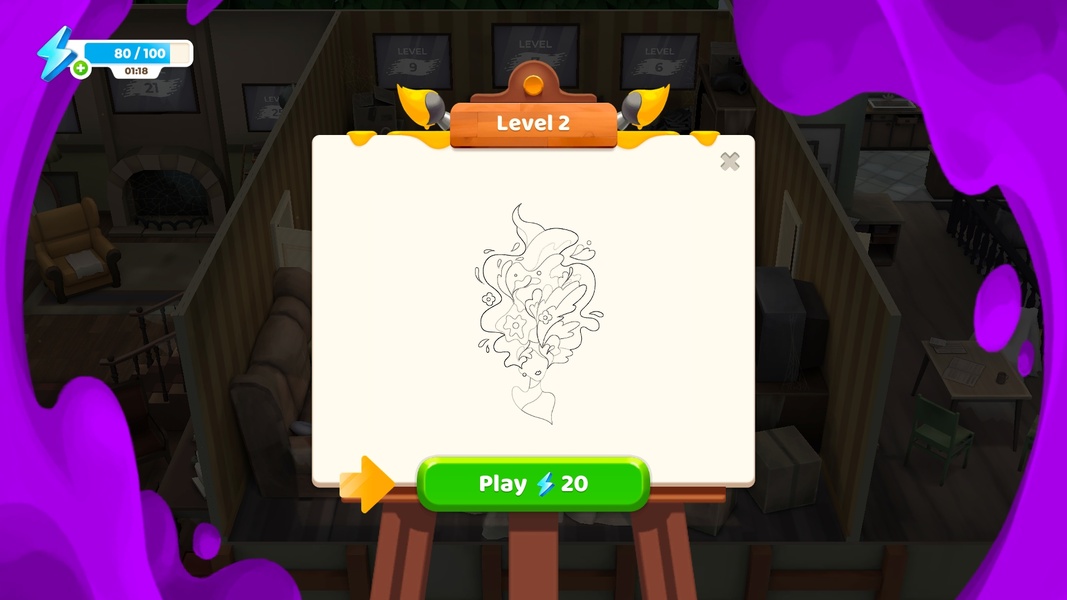 Gallery Coloring Book and Decor - Preview 2