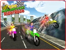 Kids MotorBike Rider Race 3D screenshot 3