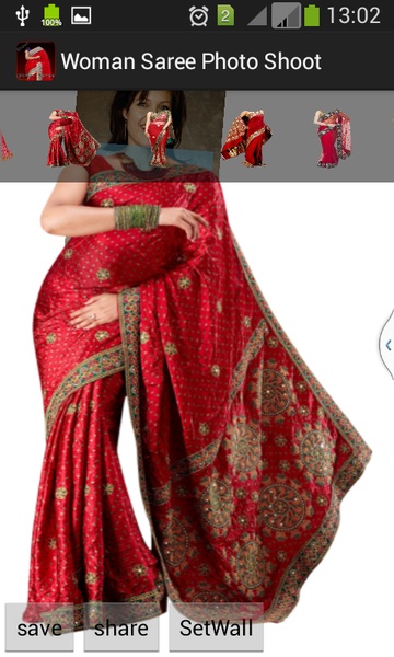 Woman Saree Photo Shoot - Preview 7