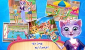 Baby Kitty Swimming Pool Party screenshot 1