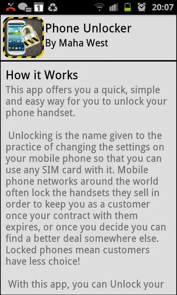 Phone Unlocker - Preview 1