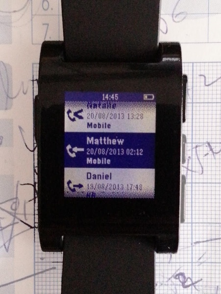 Dialer for Pebble - Preview 1