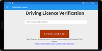Driving License Verification screenshot 4