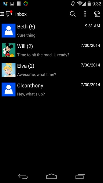 Handcent SMS Skin(WP) - Preview 8