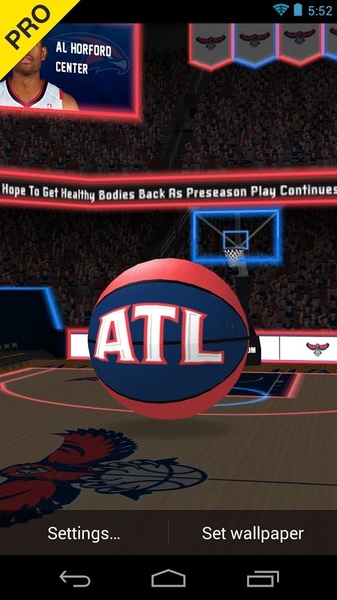 NBA 2012 3D Live Wallpaper - Preview 2