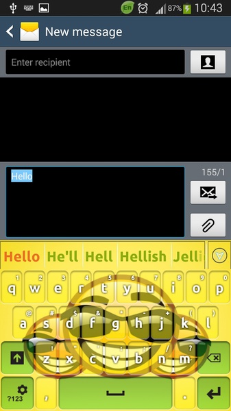Keyboard Emoji Theme - Preview 2
