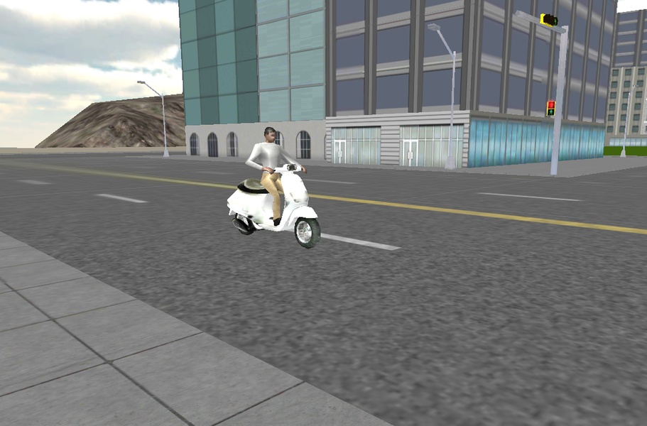 City Motor Scooter - Preview 3
