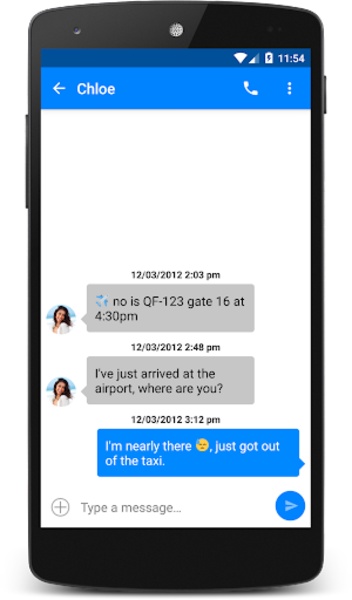 Messenger Theme (chomp) - Preview 2