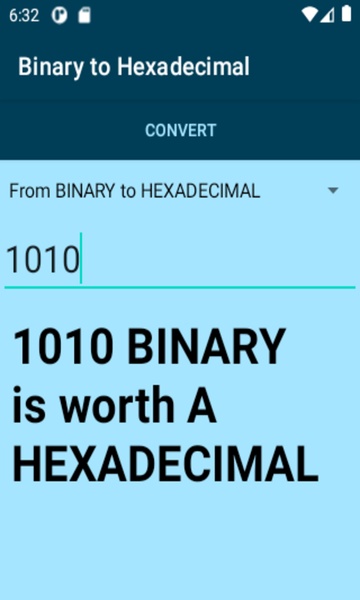 Binary to Hexadecimal converter - Preview 4