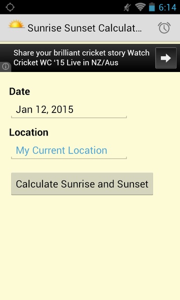 Sunrise Sunset Calculator - Preview 8