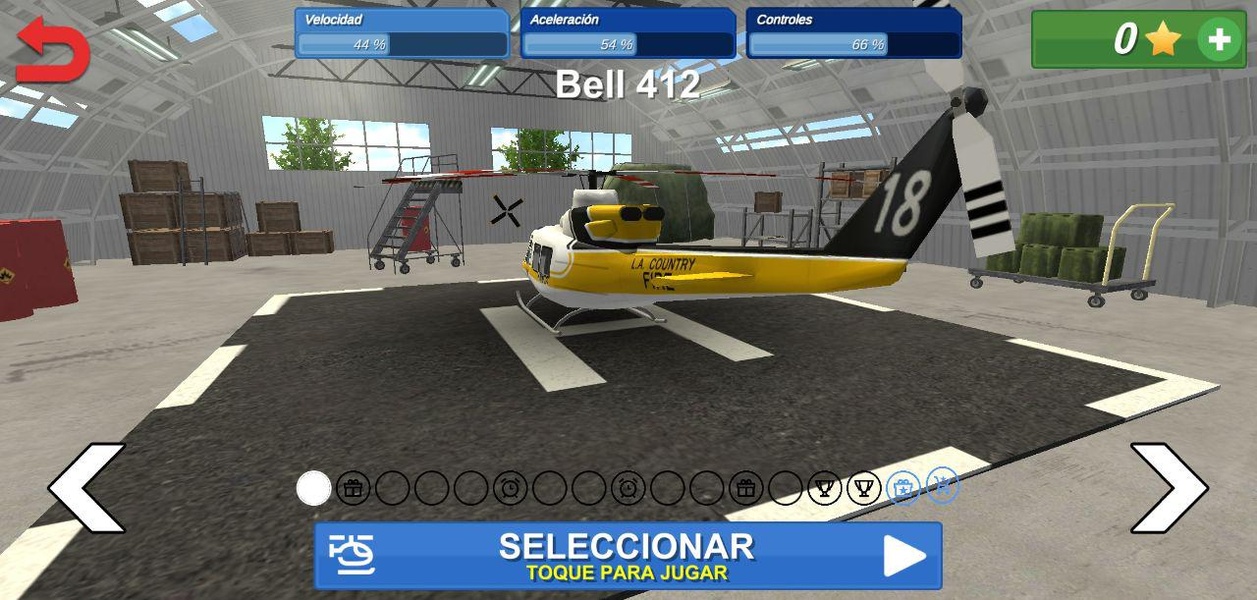 Jogo de Estacionamento de Resgate de Simulador de Helicóptero de