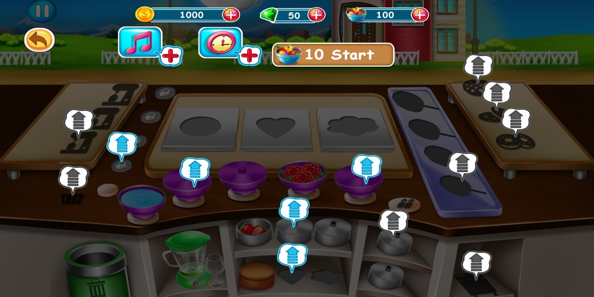 Cake Shop Great Pastries & Waffles Store Game - Preview 13