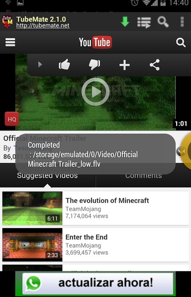 Tubemate youtube downloader for android - download the apk from uptodown