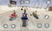 Snow Racing : Snowmobile Race screenshot 13
