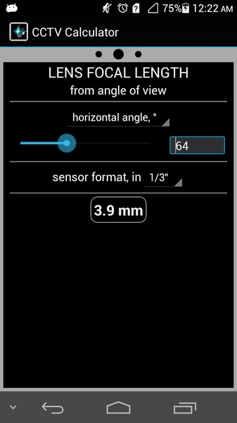 CCTV Lens Calculator - Preview 2