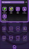 Neon Purple Style GO Launcher EX screenshot 3