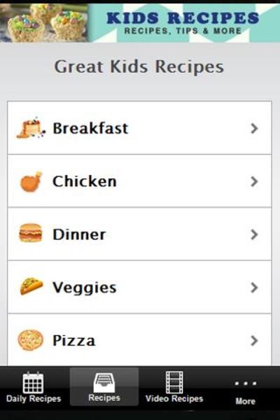 Kids Recipes - Preview 3