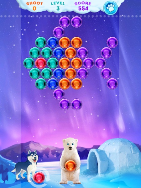 Polar Bear Bubble Shooter - Preview 3