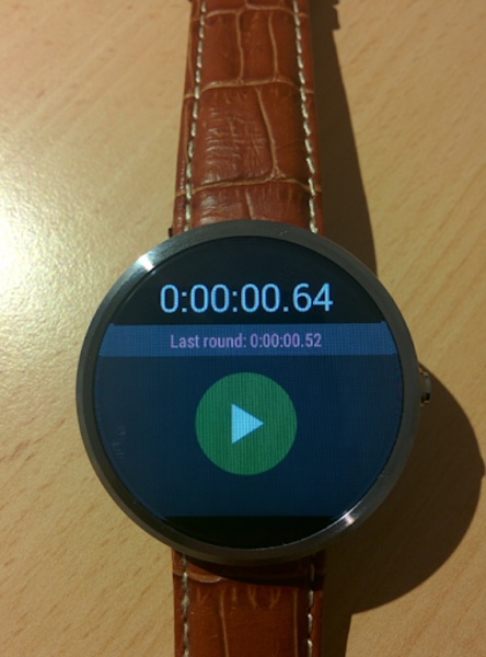 Stopwatch For Android Wear - Preview 4