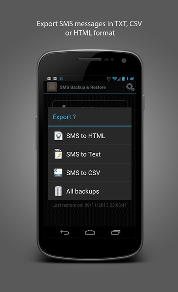 SMS Backup & Restore - Preview 2