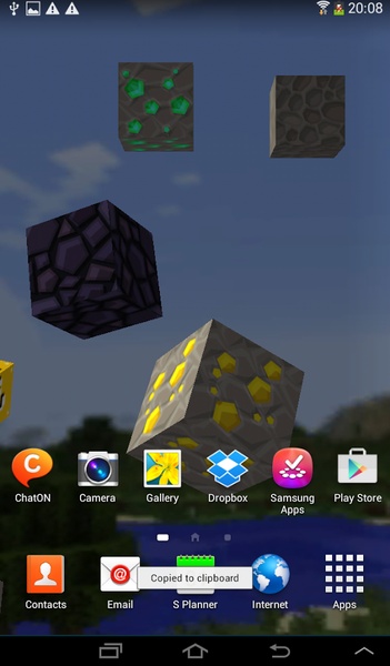 Blockcraft Live Wallpaper (Free) - Preview 1