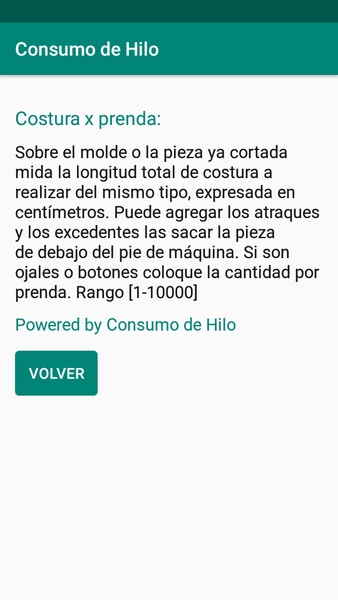 Consumo de Hilo - Preview 4