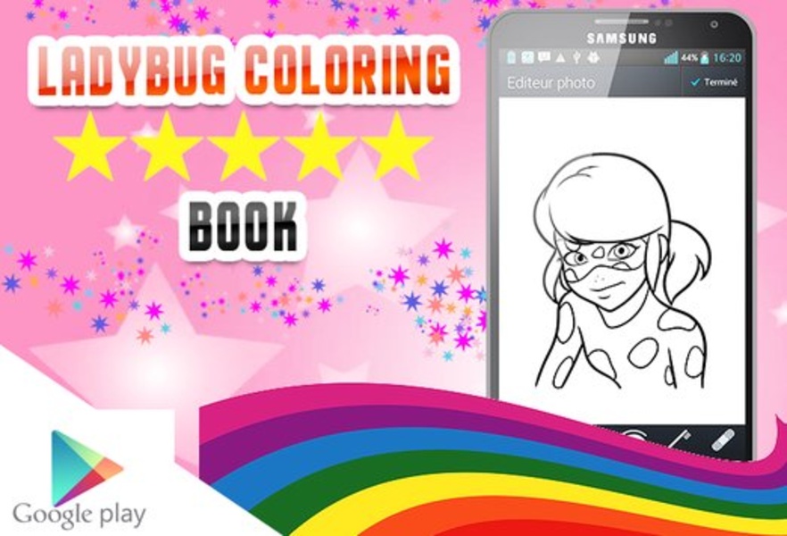 ladybug Coloring Book - Preview 2