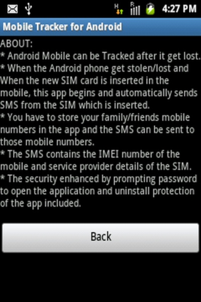 Mobile Tracker - Preview 1